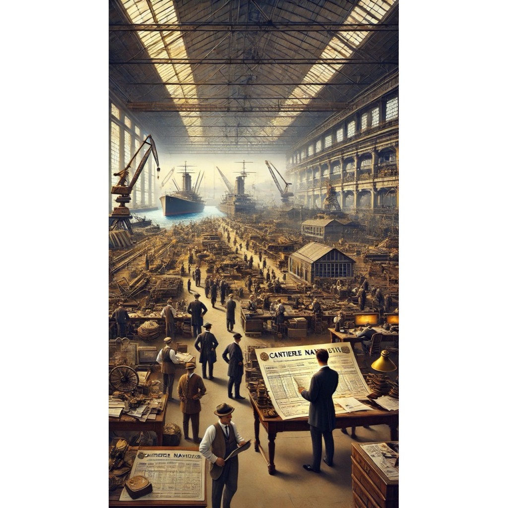 1919 - CANTIERE NAVALE TRIESTINO 1 AZIONE TRIESTE