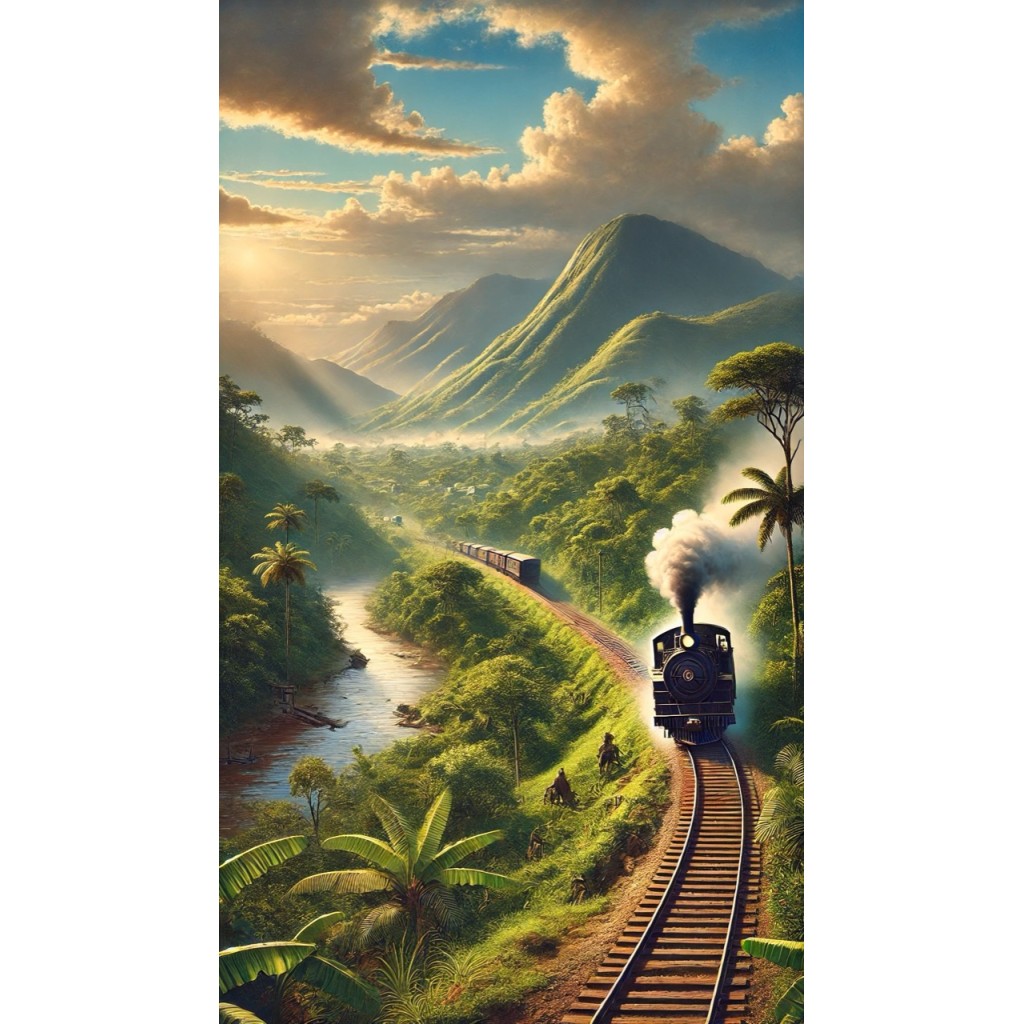 1923 - NATIONALE DE CHEMINS DE FER EN COLOMBIE...