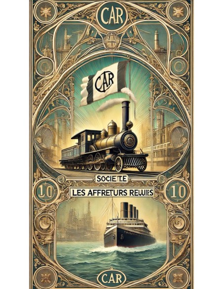 1919 - LES AFFRETEURS REUNIS - 1 AZIONE - PARIGI