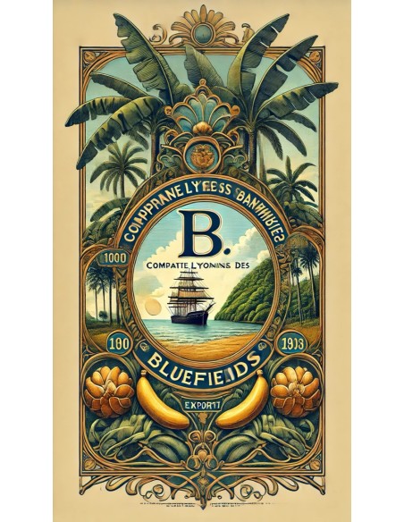 1913 - LYONNAISE DES BANANERIES DE BLUEFILEDS - LIONE
