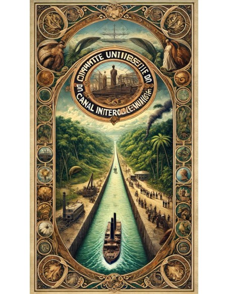1888 - UNIVERSELLE DU CANAL INTERNAZIONAL DE PANAMA 1 AZIONE
