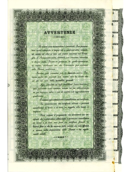 1890 - BANCA POPOLARE COOPERATIVA DI PALMA CAMPANIA