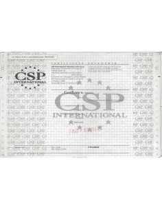 CSP INTERNATIONAL - AZIONI - MANTOVA 1973