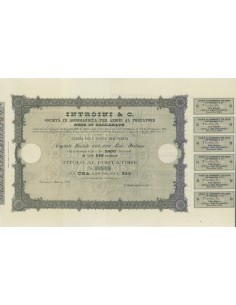 INTROINI E C. - UNA AZIONE GALLARATE 1892