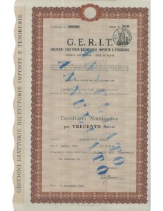 G.E.R.I.T. 300 AZIONI ROMA 1969