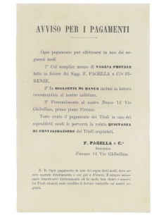 AVVISO PER I PAGAMENTI - F- PAGELLA