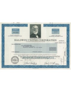 BALDWIN-UNITED CORPORATION - 27 AZIONI - 1981
