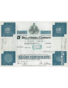 BELL E HOWELL COMPANY - 42 AZIONI - 1974