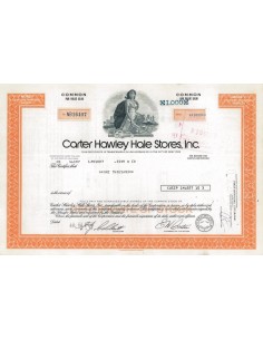 CARTER HAWLEY HALE STORES, INC. - 1000 AZIONI - 1975
