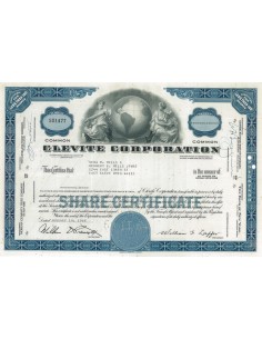 CLEVITE CORPORATION - 13 AZIONI - 1968