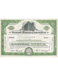 STEWART-WARNER CORPORATION - 10 AZIONI - 1965