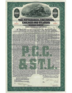 THE PITTSBURGH,CINCINNATI,CHICAGO AND ST. LOUIS - 1000 DOLLARI 1944