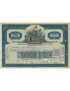 CHILDS COMPANY - 10 AZIONI - 1926