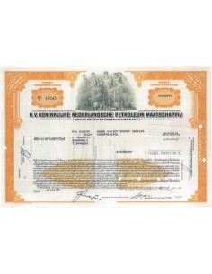 N.V. KONINKLIJKE NEDERLANDSCHE PETROLEUM MAATSCHAPPIJ - 10 AZIONI