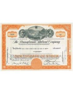 THE PENNSYLVANIA RAILROAD COMPANY - AZIONI - 1963