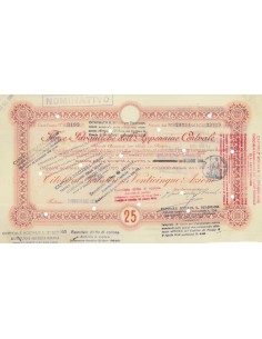 FORZE IDRAULICHE DELL APPENINO CENTRALE - 25 AZIONI PISTOIA 1928