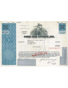 FOOD FAIR STORES, INC. 1000 AZIONI - 1977