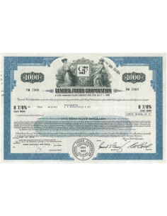 GENERAL FOODS CORPORATION - 1000 DOLLARI - 1973