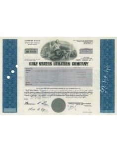 GULF STATES UTILITIES COMPANY - 150 AZIONI - 1983