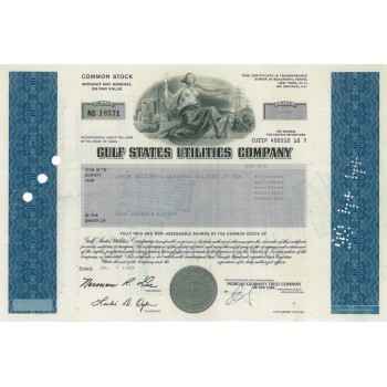 GULF STATES UTILITIES COMPANY - 150 AZIONI - 1983