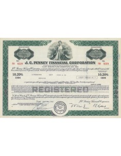 J.C. PENNEY FINANCIAL CORPORATION - 190000 DOLLARI - 1982