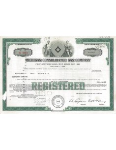 MICHIGAN CONSOLIDATED GAS COMPANY - 50000 DOLLARI - 1984