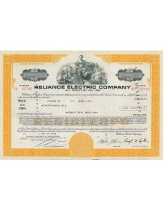RELIANCE ELECTRIC COMPANY - 25000 DOLLARI - 1980