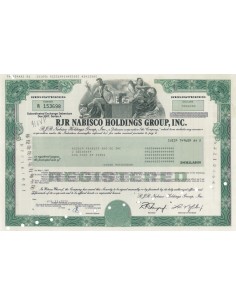 RJR NABISCO HOLDINGS GROUP, INC. - 100 DOLLARI - 1990