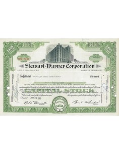 STEWART-WARNER CORPORATION - 70 AZIONI - 1963