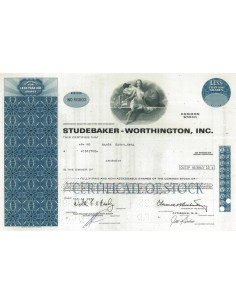 STUDEBAKER-WORTHINGTON, INC.- 9 AZIONI - 1978