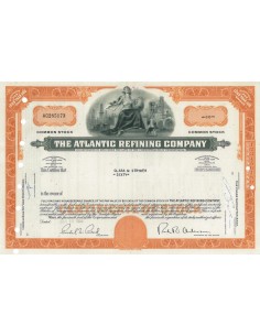 THE ATLANTIC REFINING COMPANY - 60 AZIONI - 1966
