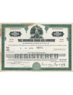 THE BROOKLYN UNION GAS COMPANY - 1000 DOLLARI - 1975