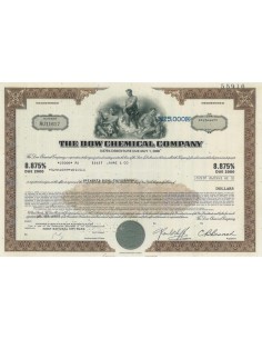 THE DOW CHEMICAL COMPANY - 25000 DOLLARI - 1977