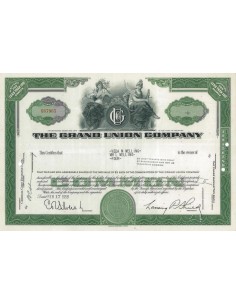 THE GRAND UNION COMPANY - 4 AZIONI - 1958