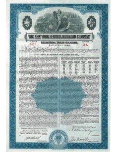 THE NEW YORK CENTRAL RAILROAD COMPANY - 500 DOLLARI - 1955