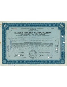 KAISER-FRAZER CORPORATION - 15 AZIONI - 1945