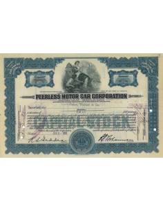 PEERLESS MOTOR CAR CORP. - 50 AZIONI - 1931
