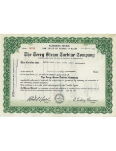 THE TERRY STEAM TURBINE COMPANY - 5 AZIONI - 1961