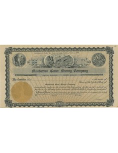 MANHATTAN GIANT MINING COMPANY - AZIONI