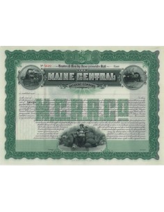 THE MAINE CENTRAL RAILROAD COMPANY - OBBLIGAZIONI 1912