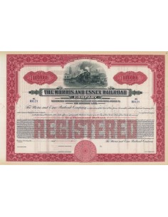 THE MORRIS AND ESSEX RAILROAD - 10000 DOLLARI - 1975