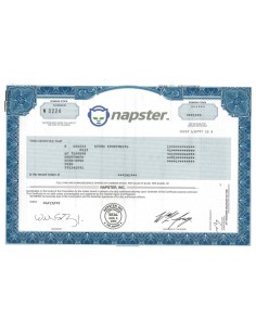 NAPSTER - 1 AZIONE - 2005