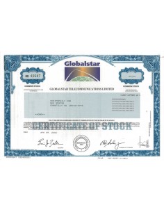 GLOBALSTAR TELECOMMUNICATIONS LIMITED - 1 AZIONE - 2002