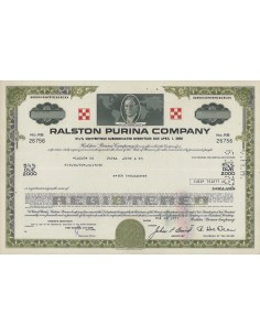 RALSTON PURINA COMPANY - 10000 DOLLARI - 1977