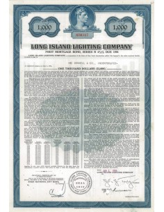 LONG ISLAND LIGHTING COMPANY - 1000 DOLLARI - 1964