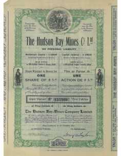 THE HUDSON BAY MINES C. LTD - 1 AZIONE - 1911