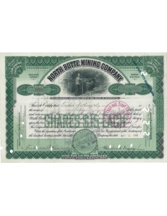 NORTH BUTTE MINING COMPANY - 50 AZIONI - 1906