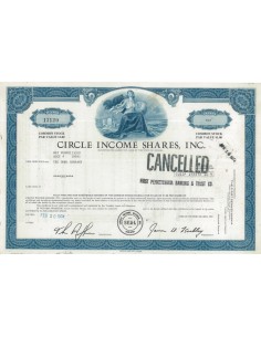 CIRCLE INCOME SHARES, INC. - 1 AZIONE 1974