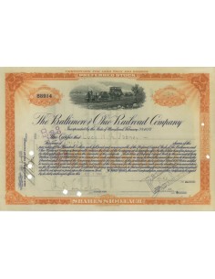 THE BALTIMORE AND OHIO RAILROAD COMPANY - 30 AZIONI - 1905