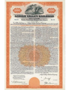 LEHIGH VALLEY RAILROAD COMPANY - 1000 DOLLARI - 2003